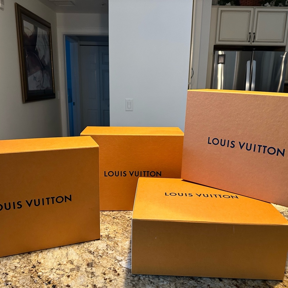 Louis Vuitton Box Set of “4” Boxes